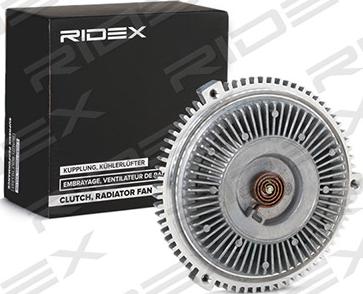 RIDEX 509C0020 - Съединител, вентилатор на радиатора vvparts.bg