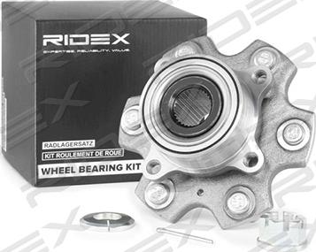 RIDEX 654W0500 - Главина на колелото vvparts.bg