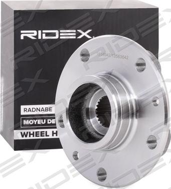 RIDEX 653W0146 - Главина на колелото vvparts.bg