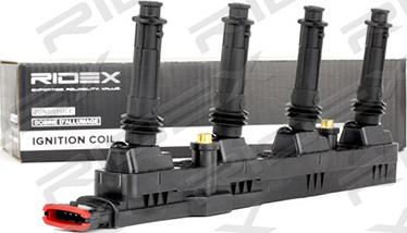RIDEX 689C0248 - Запалителна бобина vvparts.bg
