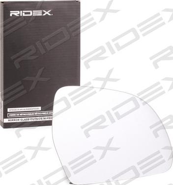 RIDEX 1914M0008 - Стъкло на огледало, външно огледало vvparts.bg