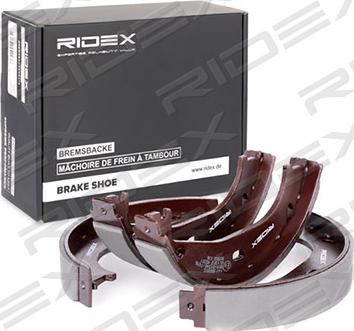 RIDEX 1419B0005 - Комплект спирачна челюст, ръчна спирачка vvparts.bg