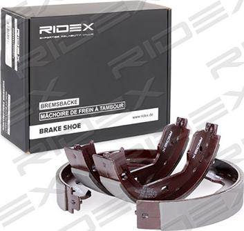 RIDEX 1419B0002 - Комплект спирачна челюст, ръчна спирачка vvparts.bg