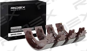 RIDEX 1419B0019 - Комплект спирачна челюст, ръчна спирачка vvparts.bg