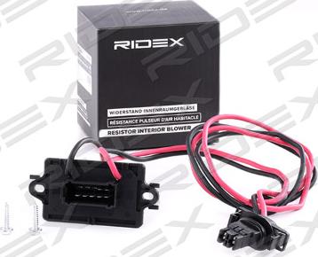 RIDEX 1385C0037 - Управляващ блок, отопление / вентилация vvparts.bg