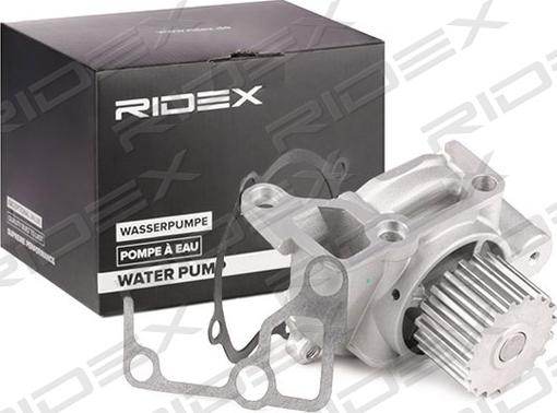 RIDEX 1260W0054 - Водна помпа vvparts.bg