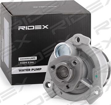 RIDEX 1260W0072 - Водна помпа vvparts.bg