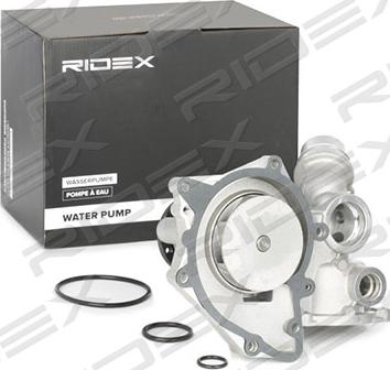 RIDEX 1260W0123 - Водна помпа vvparts.bg