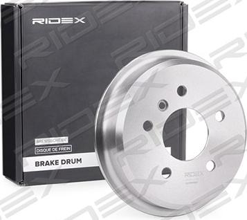RIDEX 123B0065 - Спирачен барабан vvparts.bg