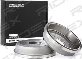 RIDEX 123B0014 - Спирачен барабан vvparts.bg