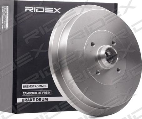 RIDEX 123B0122 - Спирачен барабан vvparts.bg