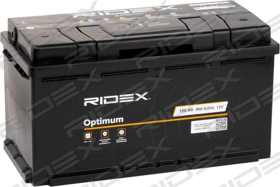 RIDEX 1S0018 - Стартов акумулатор vvparts.bg