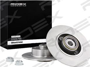 RIDEX 82B0990 - Спирачен диск vvparts.bg