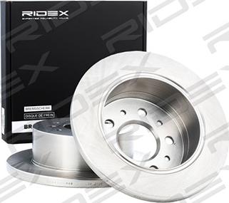 RIDEX 82B0498 - Спирачен диск vvparts.bg