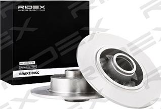 RIDEX 82B0540 - Спирачен диск vvparts.bg