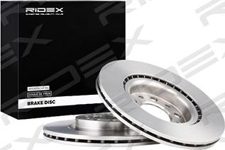 RIDEX 82B0506 - Спирачен диск vvparts.bg