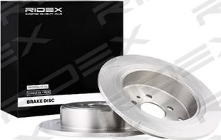 RIDEX 82B0580 - Спирачен диск vvparts.bg