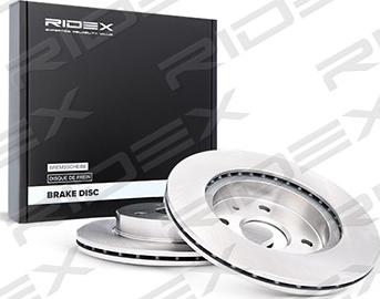 RIDEX 82B0522 - Спирачен диск vvparts.bg