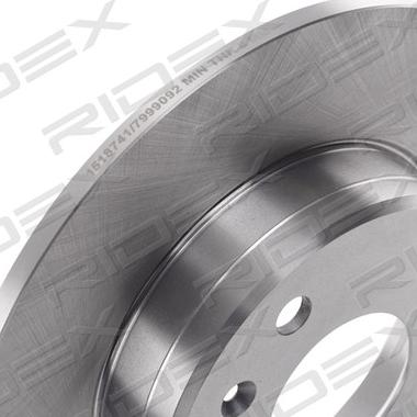 RIDEX 82B0652 - Спирачен диск vvparts.bg