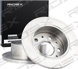 RIDEX 82B0600 - Спирачен диск vvparts.bg