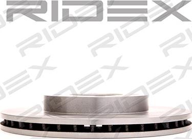 RIDEX 82B0006 - Спирачен диск vvparts.bg