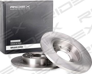 RIDEX 82B0035 - Спирачен диск vvparts.bg