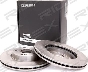 RIDEX 82B0126 - Спирачен диск vvparts.bg