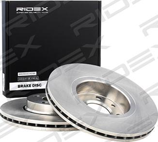 RIDEX 82B0808 - Спирачен диск vvparts.bg