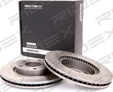 RIDEX 82B0393 - Спирачен диск vvparts.bg