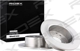 RIDEX 82B0301 - Спирачен диск vvparts.bg