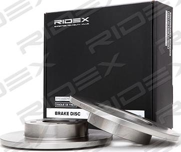 RIDEX 82B0384 - Спирачен диск vvparts.bg
