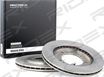 RIDEX 82B0291 - Спирачен диск vvparts.bg