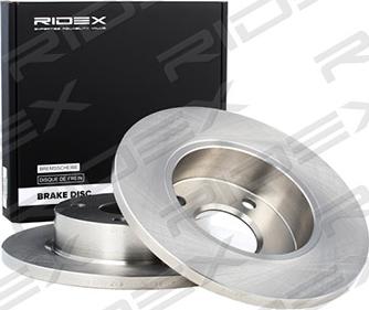 RIDEX 82B0278 - Спирачен диск vvparts.bg