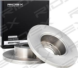 RIDEX 82B0743 - Спирачен диск vvparts.bg