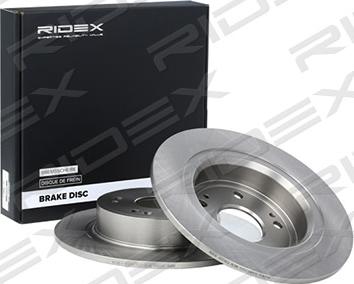 RIDEX 82B0753 - Спирачен диск vvparts.bg