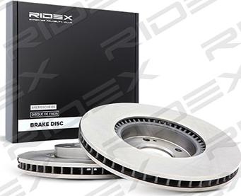 RIDEX 82B0752 - Спирачен диск vvparts.bg