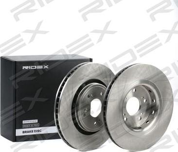 RIDEX 82B1446 - Спирачен диск vvparts.bg