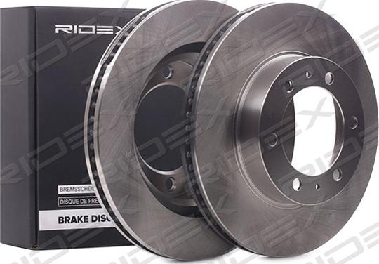 RIDEX 82B1454 - Спирачен диск vvparts.bg