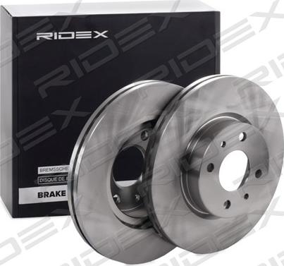 RIDEX 82B1437 - Спирачен диск vvparts.bg