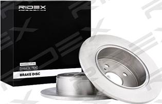 RIDEX 82B1043 - Спирачен диск vvparts.bg