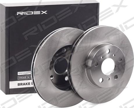 RIDEX 82B1100 - Спирачен диск vvparts.bg