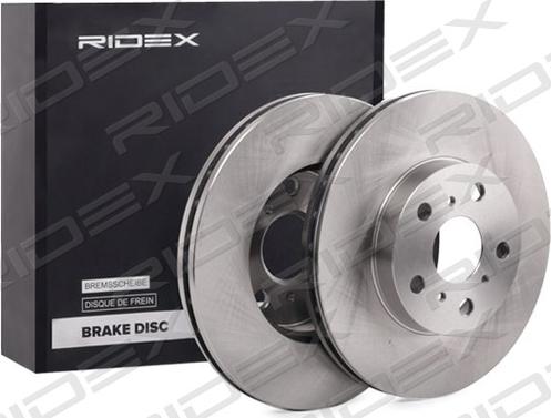 RIDEX 82B1331 - Спирачен диск vvparts.bg