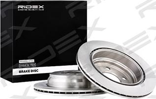 RIDEX 82B1224 - Спирачен диск vvparts.bg