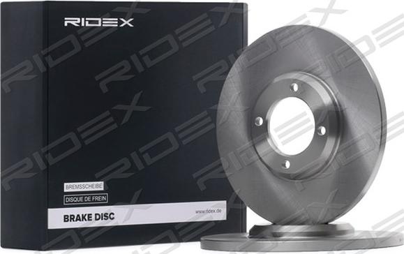 RIDEX 82B1756 - Спирачен диск vvparts.bg