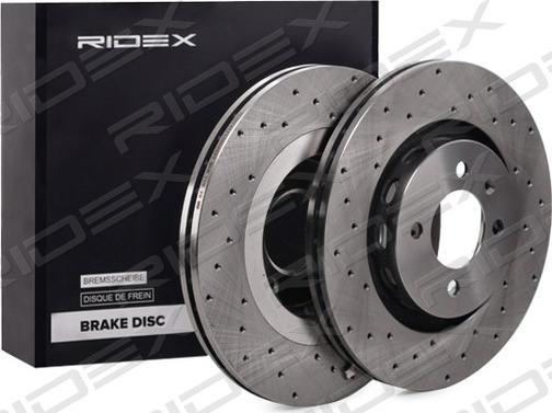 RIDEX 82B2140 - Спирачен диск vvparts.bg