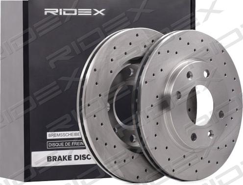 RIDEX 82B2829 - Спирачен диск vvparts.bg