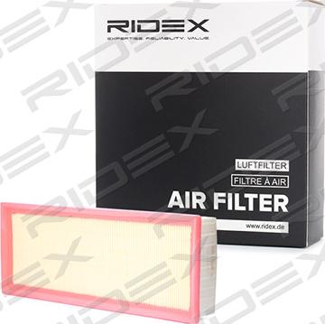 RIDEX 8A0437 - Въздушен филтър vvparts.bg