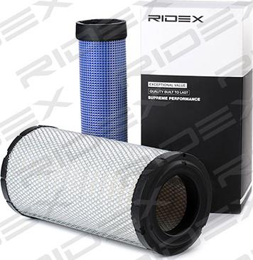 RIDEX 8A0424 - Въздушен филтър vvparts.bg