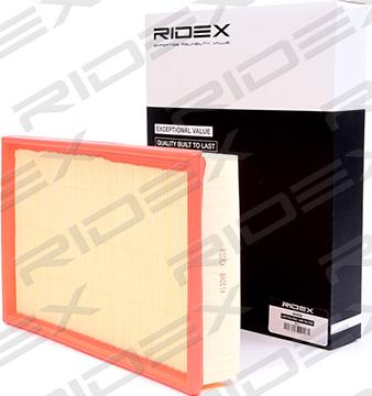 RIDEX 8A0014 - Въздушен филтър vvparts.bg