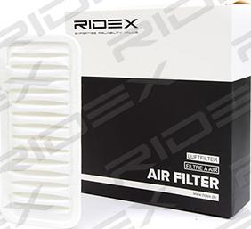 RIDEX 8A0016 - Въздушен филтър vvparts.bg